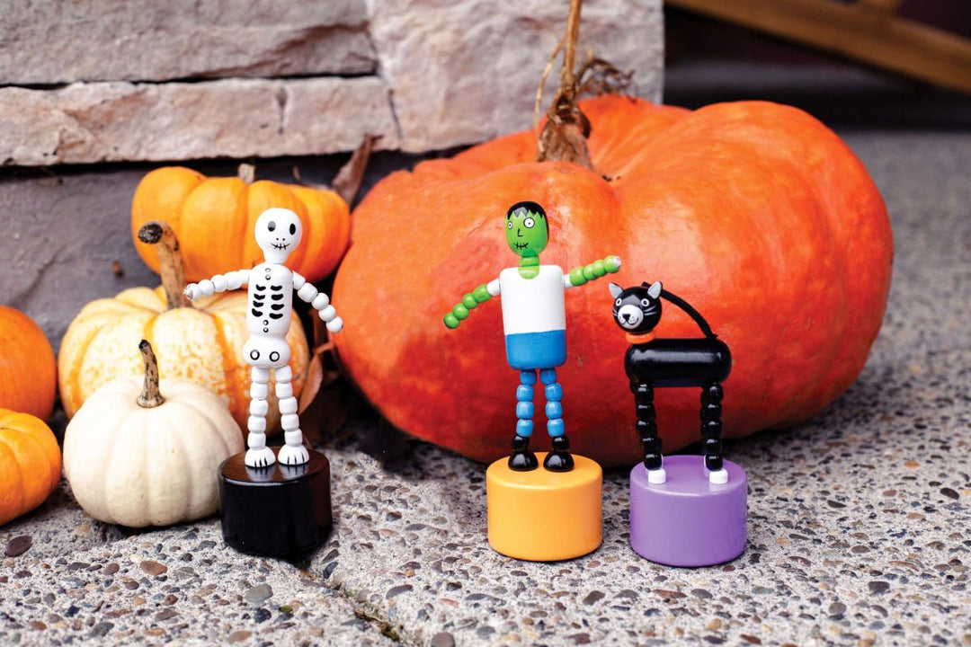 Push Puppet Spooky Creatures Toys & Games Jack Rabbit Creations Paper Skyscraper Gift Shop Charlotte