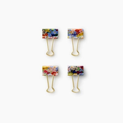 Margaux Binder Clips Home Decor Rifle Paper Co  Paper Skyscraper Gift Shop Charlotte