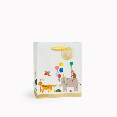 Party Animals Gift Bag - Various Sizes  Rifle Paper Co  Paper Skyscraper Gift Shop Charlotte