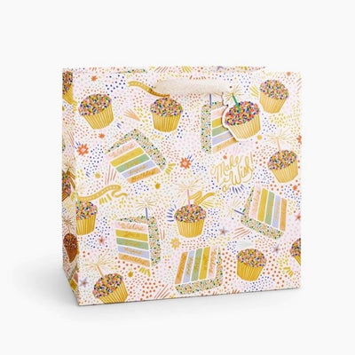 Birthday Cake Gift Bag | Large Cards Rifle Paper Co  Paper Skyscraper Gift Shop Charlotte