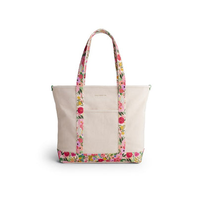 Garden Party Canvas Carry All Tote Bag Rifle Paper Co  Paper Skyscraper Gift Shop Charlotte