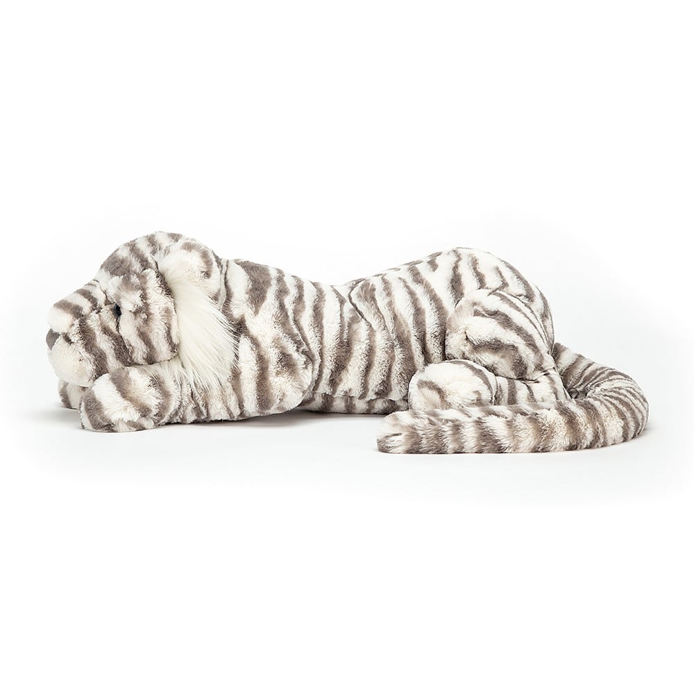 Sacha Snow Tiger | Really Big Stuffed Animals Jellycat  Paper Skyscraper Gift Shop Charlotte
