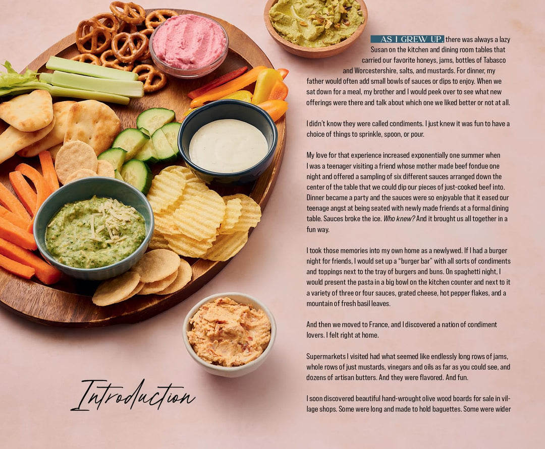 Sauce Up Your Boards: More Than 250 Recipes for Condiments, Dips, Jams & Spreads BOOK Gibbs Smith  Paper Skyscraper Gift Shop Charlotte