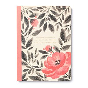 Floral Adult Journal Paper Goods - Journals, Notepads & NoteBooks Compendium Paper Skyscraper Gift Shop Charlotte