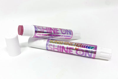 Shine On Pink Diamond Lip Shimmer Kids Sunshine & Glitter  Paper Skyscraper Gift Shop Charlotte