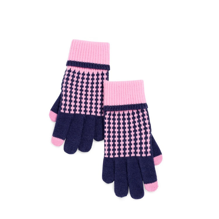 HADLEY TOUCHSCREEN GLOVES,NAVY