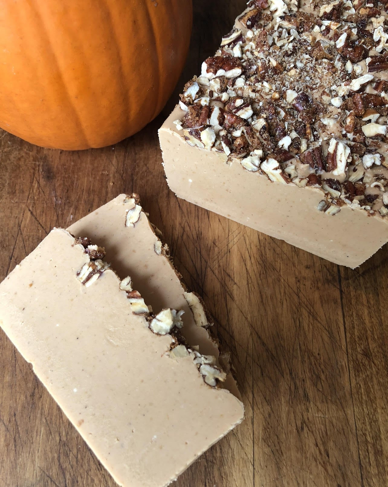 Slice | Salted Pecan Pumpkin Fudge Food - Chocolates & Candy Iva Jeans Fudge Paper Skyscraper Gift Shop Charlotte