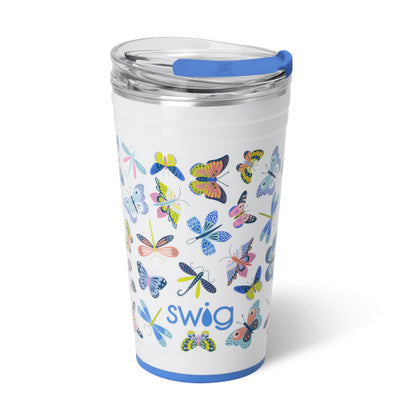24 oz | Butterfly Bliss Party Cup Drinkware Swig  Paper Skyscraper Gift Shop Charlotte