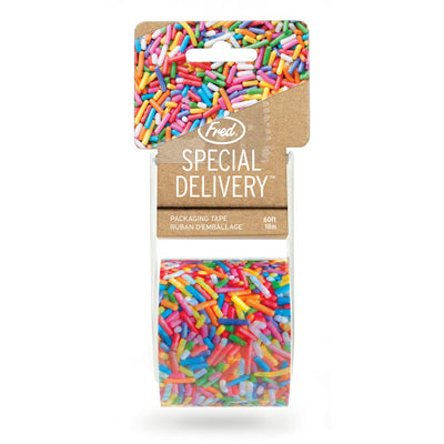 Sprinkles Special Delivery Tape Gift Wrap Fred & Friends  Paper Skyscraper Gift Shop Charlotte