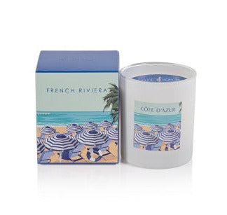 Cote D'Azur Candle | Nice Candles Zodax  Paper Skyscraper Gift Shop Charlotte