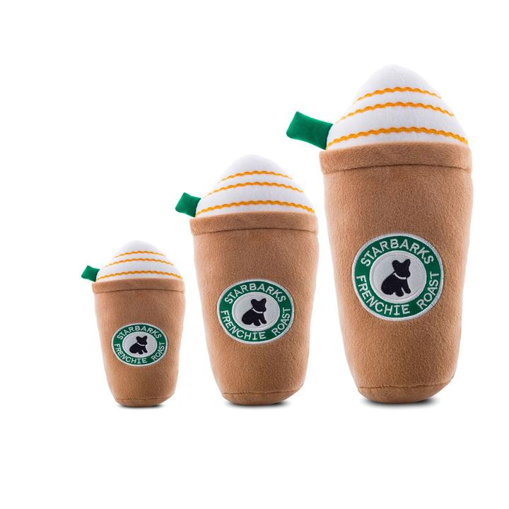 Starbarks Frenchie Roast Plush Toy - Extra Large Animals & Pet Supplies Haute Diggity Dog Paper Skyscraper Gift Shop Charlotte