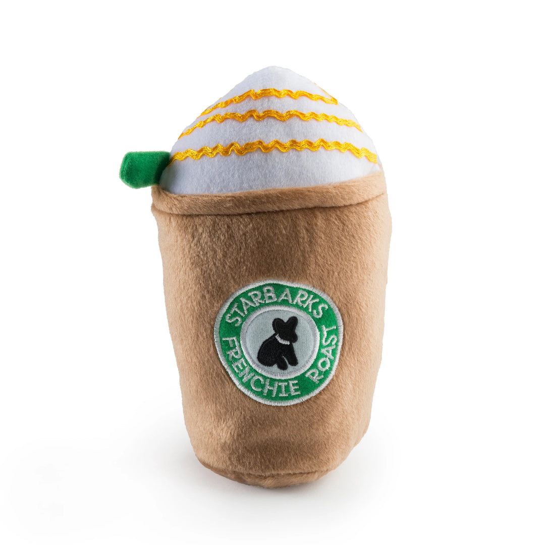 Starbarks Frenchie Roast Plush Toy - Extra Large Animals & Pet Supplies Haute Diggity Dog Paper Skyscraper Gift Shop Charlotte