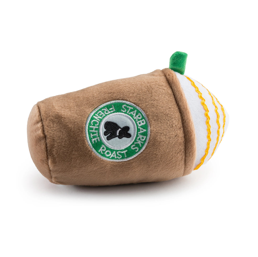 Starbarks Frenchie Roast Plush Toy - Extra Large Animals & Pet Supplies Haute Diggity Dog Paper Skyscraper Gift Shop Charlotte
