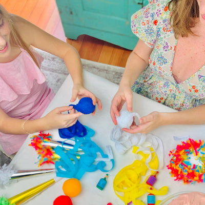 Mini Surprize Ball Multi-Colored | Assorted Partyware TOPS Malibu Paper Skyscraper Gift Shop Charlotte