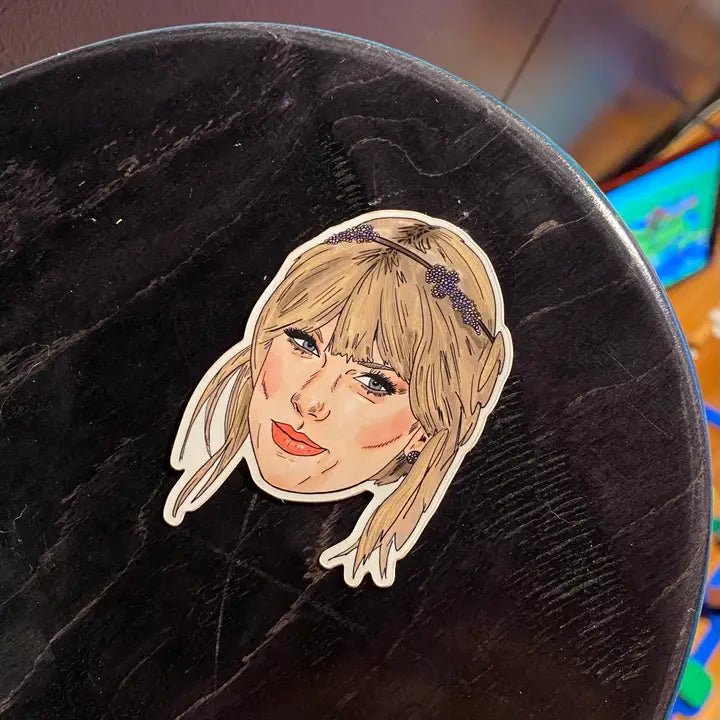 Swiftie Sticker Stickers Pretty Good Cards  Paper Skyscraper Gift Shop Charlotte