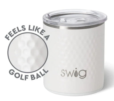 12oz Lowball Tumbler | Golf Partee Drinkware Swig  Paper Skyscraper Gift Shop Charlotte