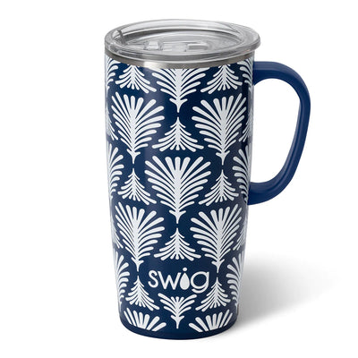 22oz Travel Mug | Capri Drinkware Swig  Paper Skyscraper Gift Shop Charlotte