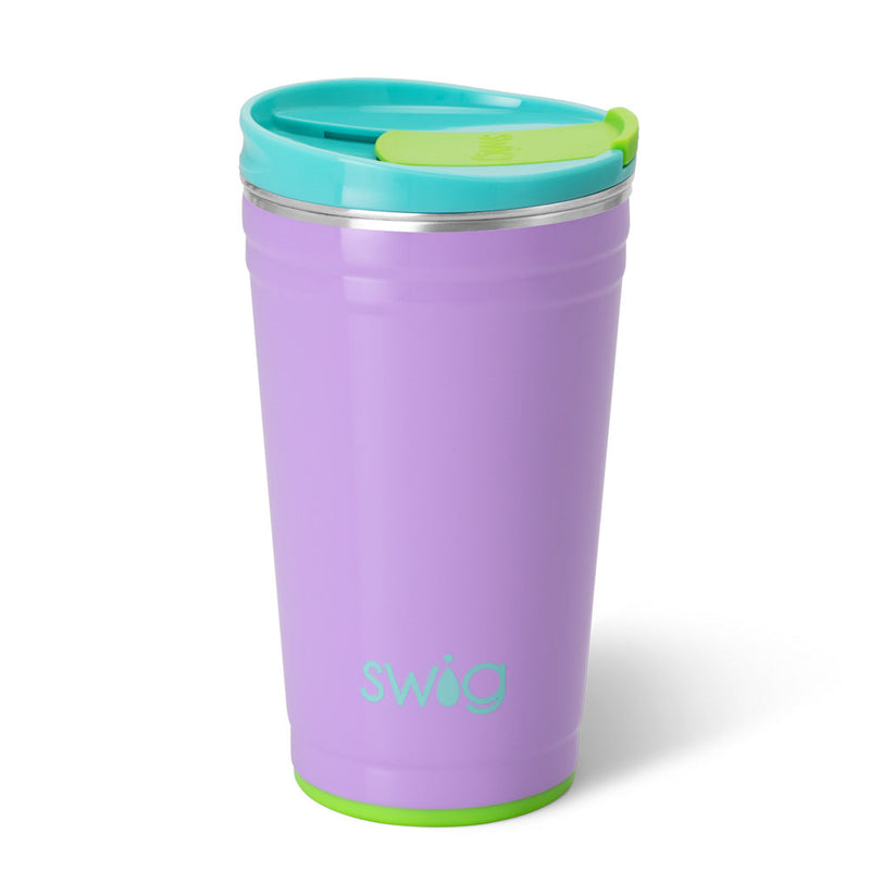 Ultra Violet 24oz Party Cup Drinkware Swig  Paper Skyscraper Gift Shop Charlotte