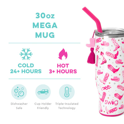 30 Oz | Let's Go Girls Mega Mug Drinkware Swig  Paper Skyscraper Gift Shop Charlotte