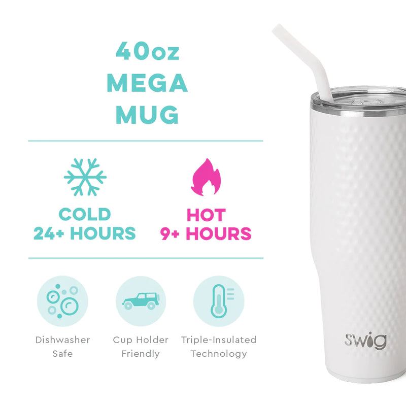 40oz Mega Mug | Golf Partee Drinkware Swig  Paper Skyscraper Gift Shop Charlotte