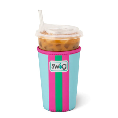 22oz | Prep Rally Iced Cup Coolie Drinkware Swig  Paper Skyscraper Gift Shop Charlotte