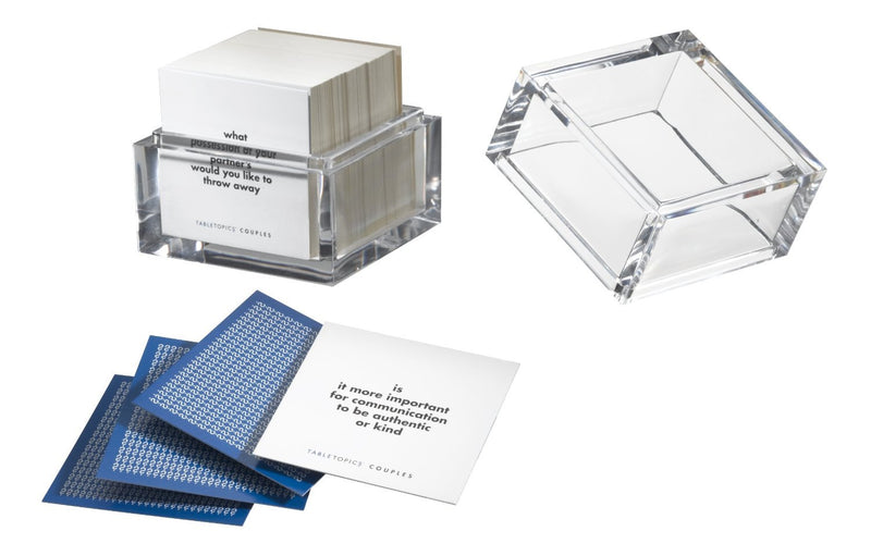 TableTopics: Couples | Conversation Starter Game Games - Adults TableTopics Paper Skyscraper Gift Shop Charlotte