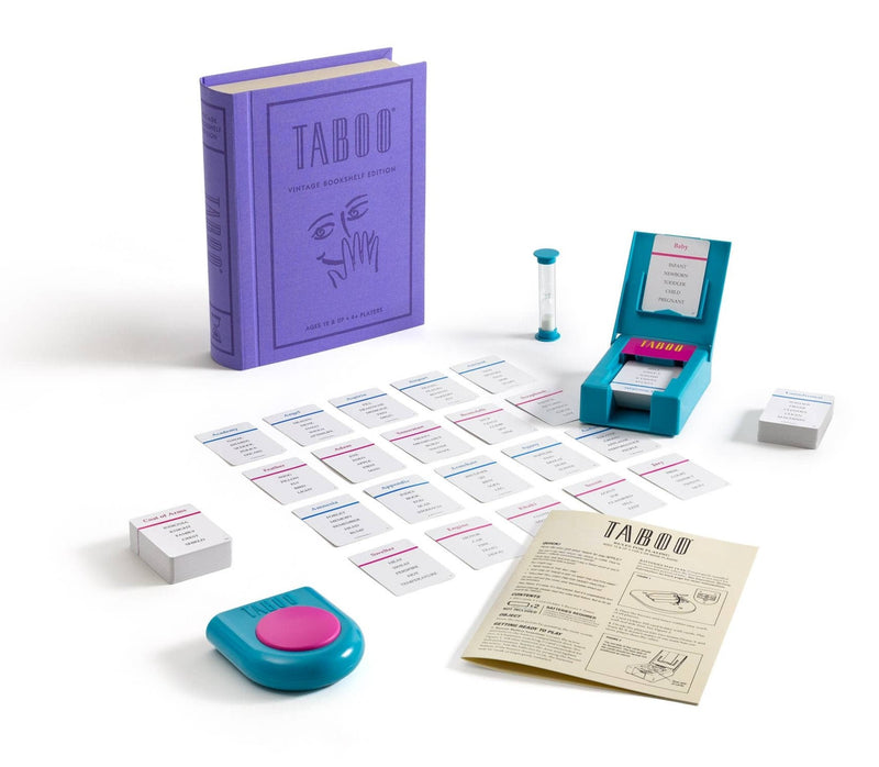 Taboo | Vintage Bookshelf Edition Games WS Game Company  Paper Skyscraper Gift Shop Charlotte