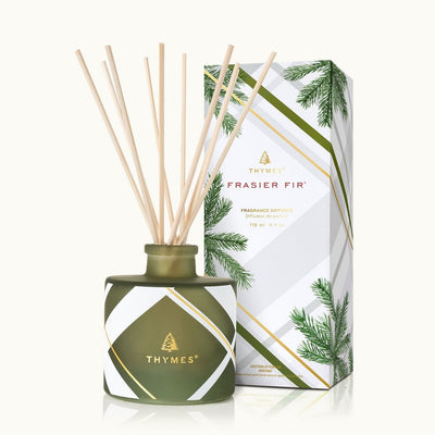 Frasier Fir - Plaid Petite Diffuser 4oz Holiday Thymes  Paper Skyscraper Gift Shop Charlotte