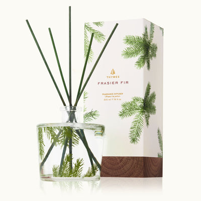 Frasier Fir - Reed Diffuser Pine Needle Design Diffusers Thymes  Paper Skyscraper Gift Shop Charlotte