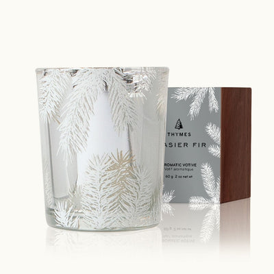Frasier Fir - Statement Poured Votive Candles Thymes  Paper Skyscraper Gift Shop Charlotte