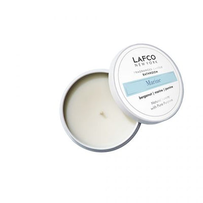 Marine | 4oz Travel Candle Candle Lafco  Paper Skyscraper Gift Shop Charlotte