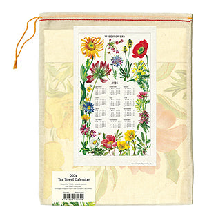 2024 Wildflowers Tea Towel
