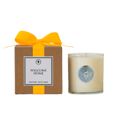 Welcome Home Soy Candle Candles Ella B  Paper Skyscraper Gift Shop Charlotte
