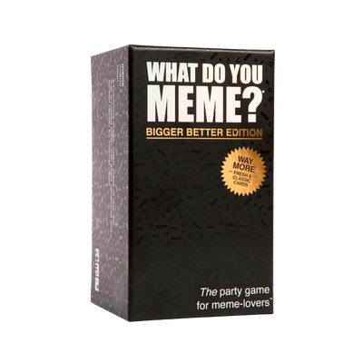 What Do You Meme? Core Game - Bigger Better Edition Games What Do You Meme?  Paper Skyscraper Gift Shop Charlotte