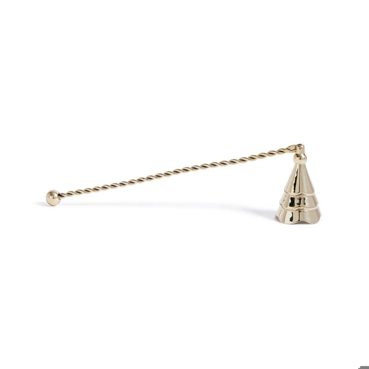 Wave Tree Candle Snuffer- Gold Home & Garden Zodax Paper Skyscraper Gift Shop Charlotte