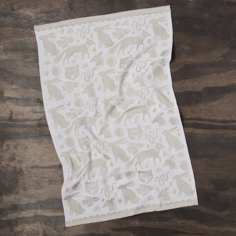 Timber Jacquard Dishtowel Dish Towels Danica Studio (Now Designs)  Paper Skyscraper Gift Shop Charlotte