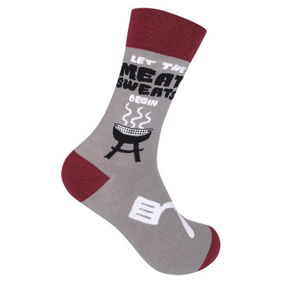 Buy your Let the Meat Sweats Begin Socks at PaperSkyscraper.com