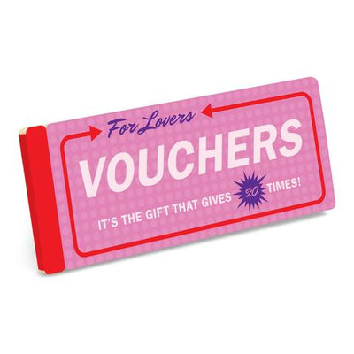Knock Knock - Vouchers For Lovers - Great gifts from PaperSkyscraper.com