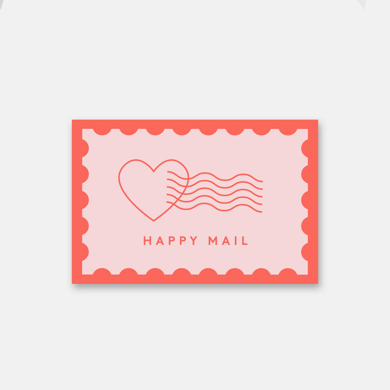 Happy Mail  Vinyl Sticker  Spaghetti & Meatballs  Paper Skyscraper Gift Shop Charlotte