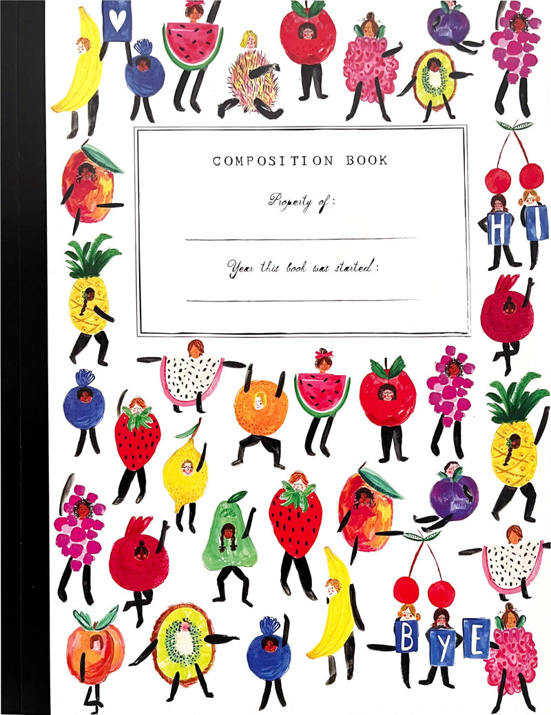 Fruit Salad Composition Book