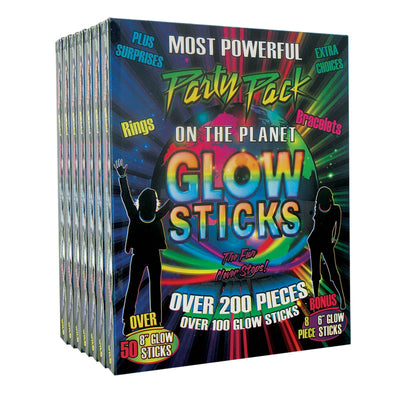 Party Pack Glow Sticks  DM Merchandising  Paper Skyscraper Gift Shop Charlotte