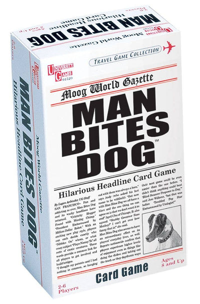 Man Bites Dog Card Game Games University Games  Paper Skyscraper Gift Shop Charlotte