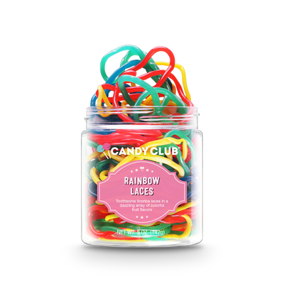 Candy Rainbow Laces Candy Candy Club  Paper Skyscraper Gift Shop Charlotte