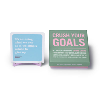 Crush Your Goals Inner-Truth Deck  Knock Knock  Paper Skyscraper Gift Shop Charlotte