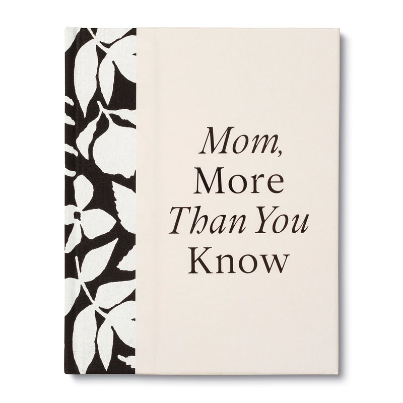 Mom, More Thank You Know Giftable Book BOOK Compendium  Paper Skyscraper Gift Shop Charlotte