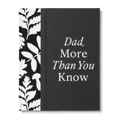 Dad, More Thank You Know BOOK Compendium  Paper Skyscraper Gift Shop Charlotte