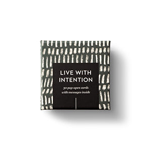 Thoughtfulls - Live with Intention Cards Compendium  Paper Skyscraper Gift Shop Charlotte