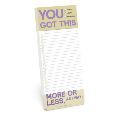 You Got This Pad Notepads Knock Knock  Paper Skyscraper Gift Shop Charlotte