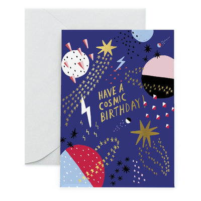INTERSTELLAR | Birthday Card Cards Carolyn Suzuki  Paper Skyscraper Gift Shop Charlotte