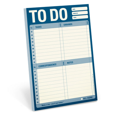 To Do Pad Notepads Knock Knock  Paper Skyscraper Gift Shop Charlotte